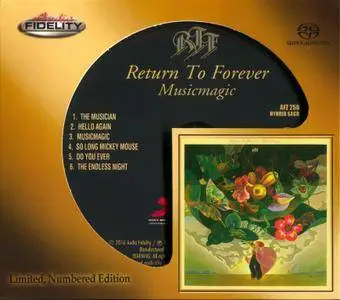 Return To Forever - Musicmagic (1977) {2016, Limited Edition, Remastered} [SACD ISO + FLAC 24/88]