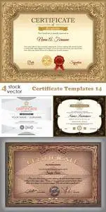 Vectors - Certificate Templates 14