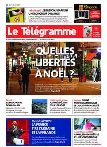 Le Télégramme Lorient – 08 décembre 2020