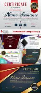 Vectors - Certificate Templates 54