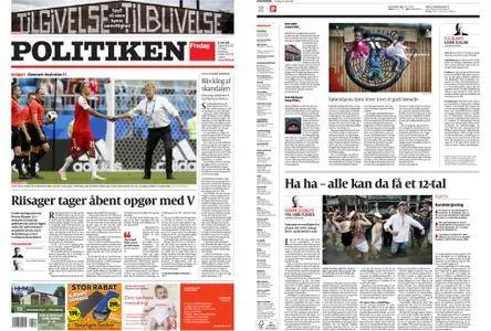 Politiken – 22. juni 2018