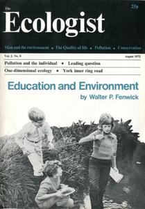 Resurgence & Ecologist - Ecologist, Vol 2 No 8 - Aug 1972