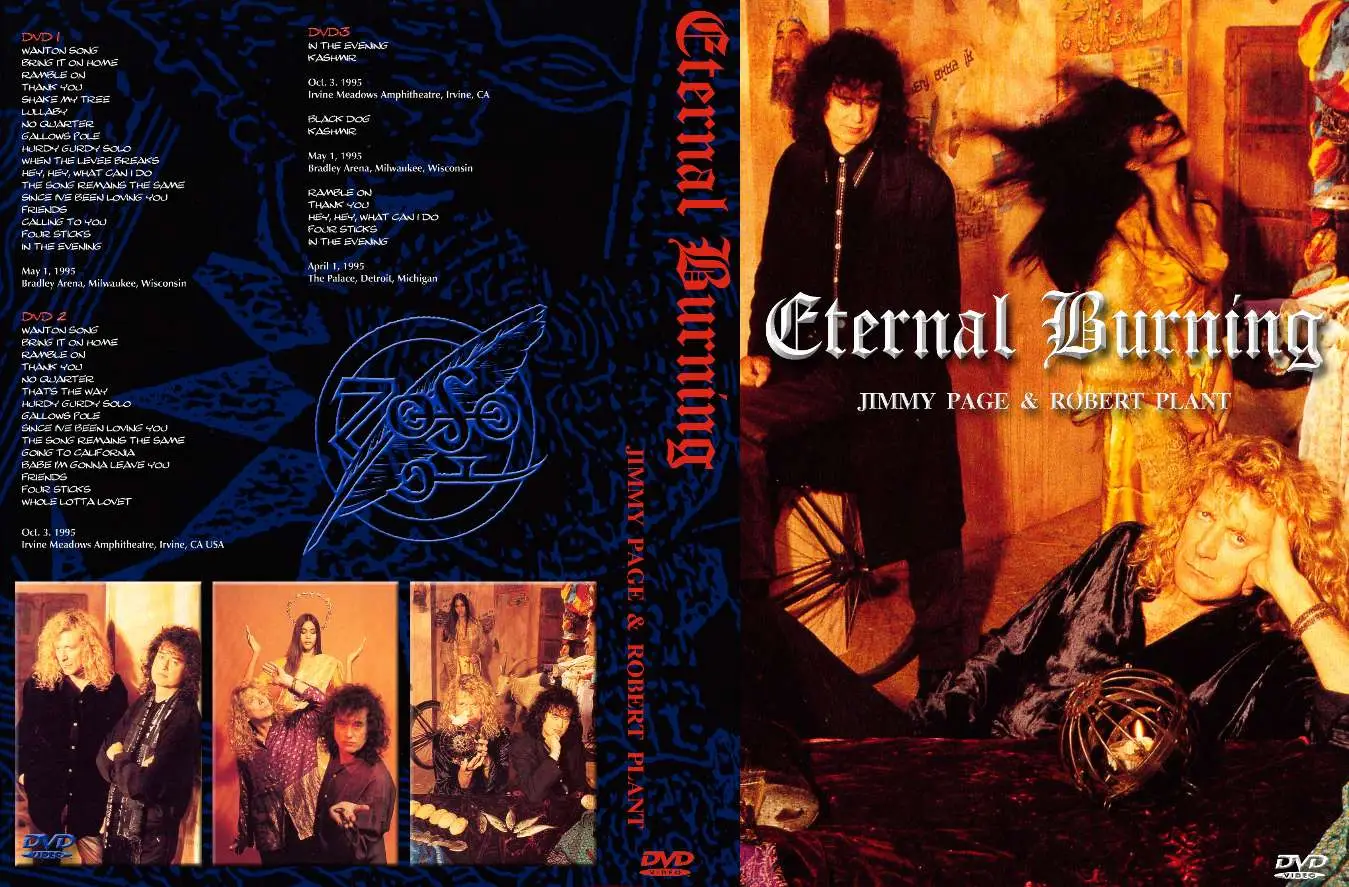 Jimmy Page & Robert Plant - Eternal Burning 1995 / AvaxHome