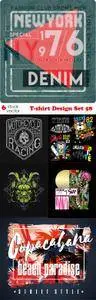 Vectors - T-shirt Design Set 58