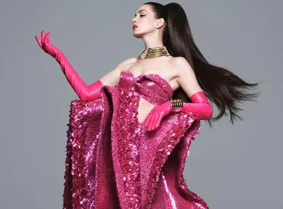 Anne Hathaway by Daniel Jackson for Vogue Hong Kong November 2022