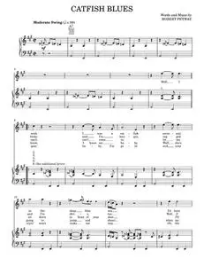 Catfish blues - Jimi Hendrix (Piano-Vocal-Guitar)