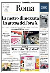 la Repubblica Roma - 25 Aprile 2020