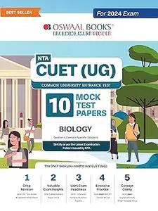 NTA CUET (UG) 10 Mock Test Sample Question Papers Biology  Ed 3