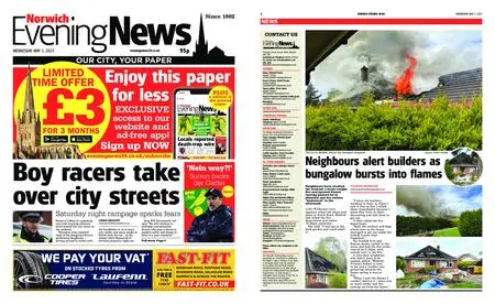 Norwich Evening News – May 03, 2023