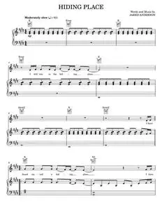 Hiding place - Jared Anderson (Piano-Vocal-Guitar)