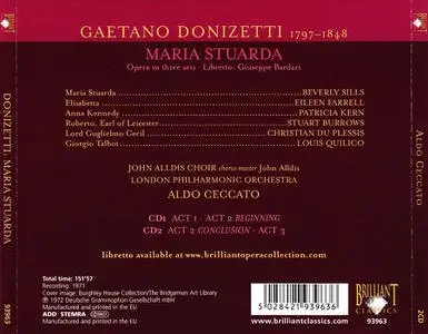 Aldo Ceccato, London Philharmonic Orchestra, Beverly Sills - Gaetano Donizetti: Maria Stuarda (2010)
