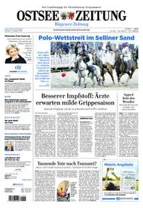 Ostsee Zeitung Rügen - 01. Oktober 2018