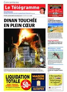 Le Télégramme Concarneau – 24 juin 2019