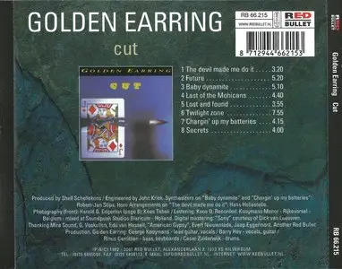 Golden Earring - Cut (1982) {2001, Reissue}