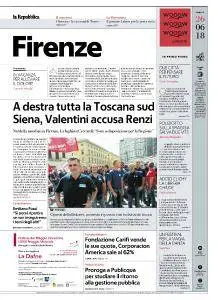 la Repubblica Firenze - 26 Giugno 2018