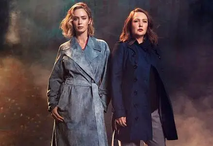 Emily Blunt & Paula Hawkins by David Needleman for The Hollywood Reporter October 7-14, 2016