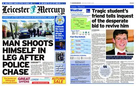 Leicester Mercury – October 24, 2018