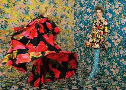 Eniko Mihalik & Kim Noorda by Erik Madigan Heck for Harper’s Bazaar UK May 2020