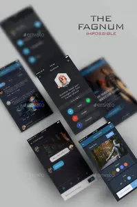GraphicRiver - Impossible - Phone UIUX Template