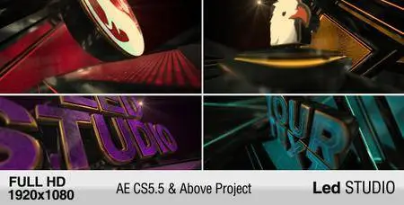 LED Studio Logo - Project for After Effects (VideoHive)