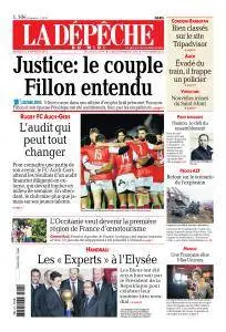 La Dépêche du Midi du Mardi 31 Janvier 2017