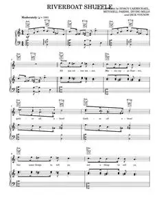Riverboat Shuffle - Bix Beiderbecke (Piano-Vocal-Guitar)