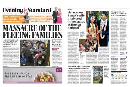 London Evening Standard – April 08, 2022