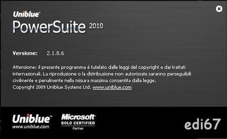 Uniblue PowerSuite 2010 v2.1.8.6