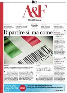 la Repubblica Affari & Finanza - 6 Aprile 2020