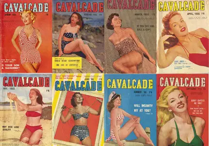 Cavalcade #1-6, 8 & 9 (1955)