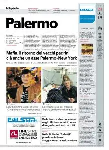 la Repubblica Palermo - 24 Gennaio 2019