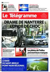 Le Télégramme Lorient – 29 juin 2023