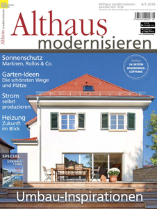 Althaus Modernisieren - April/Mai 2016