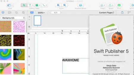 Swift Publisher 5.5.6 Build 4554 macOS