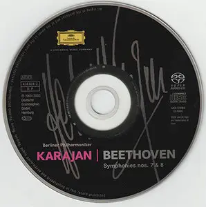 Beethoven - Berliner Philharmoniker / Herbert von Karajan - Symphony No. 7 & No. 8 (2003) {Hybrid-SACD // ISO & HiRes FLAC}