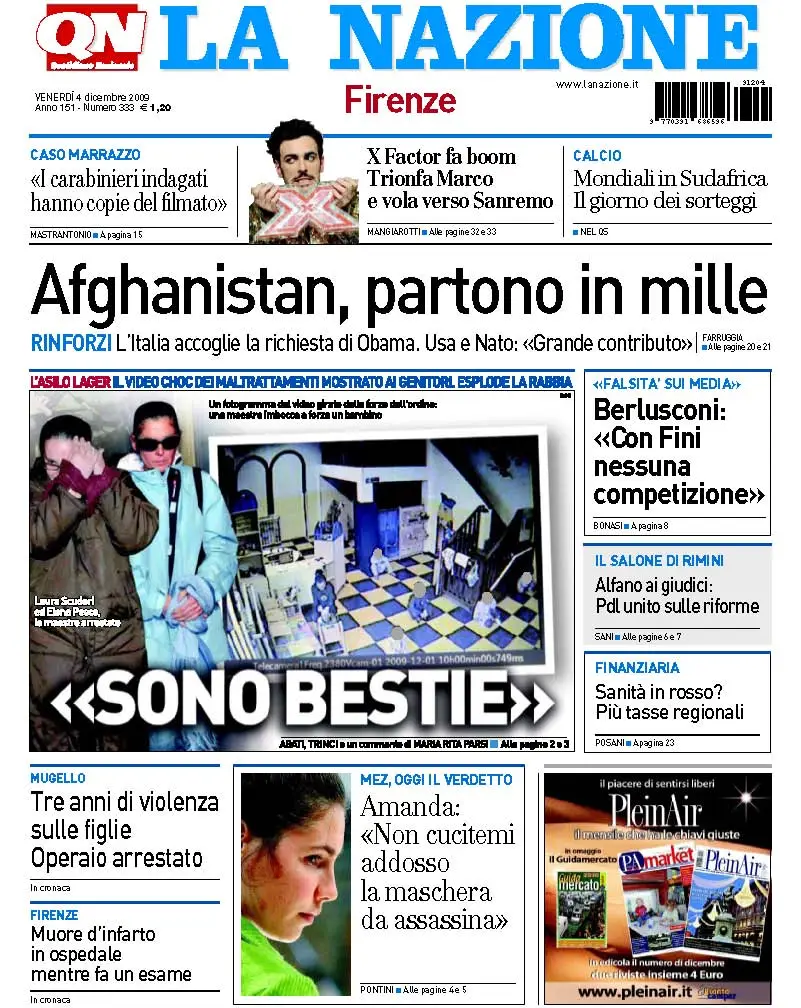 La Nazione 04.12.2009