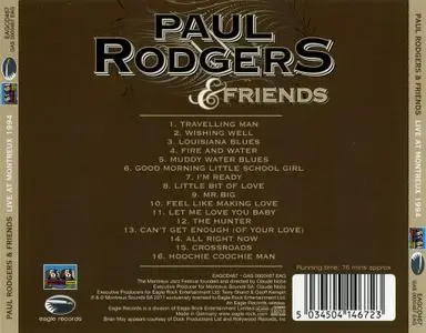 Paul Rodgers & Friends - Live At Montreux 1994 (2011)