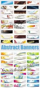 Abstract Banners Vector Collection