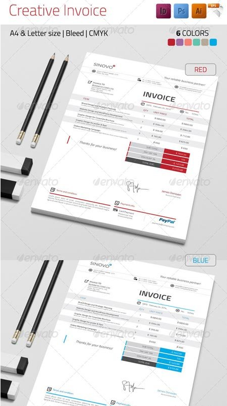GraphicRiver - Creative Invoice