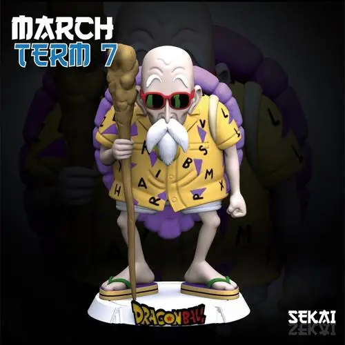 Maestro Roshi Sculpture - Sekai