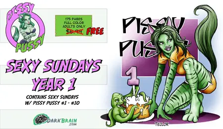 Sexy Sundays Vol 01-Year One 2013 ADULT Digital TPB ASO DarkBrain