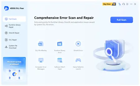 4DDiG DLL Fixer 1.0.6.4 Multilingual