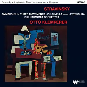 Otto Klemperer - Stravinsky-Symphony in Three Movements, Pulcinella Suite & Petrushka (2023) [Official Digital Download 24/192]