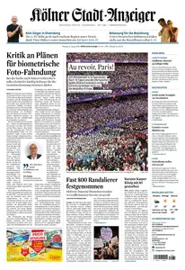 Kölner Stadt-Anzeiger Rhein-Bergischer Kreis - 12 August 2024