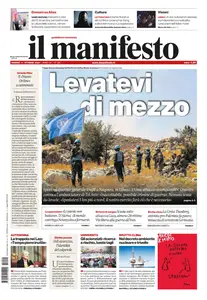 il Manifesto - 11 Ottobre 2024