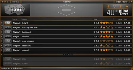 HOFA 4U+ BlindTest v1.0.7