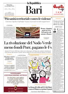 la Repubblica Bari - 15 Settembre 2024