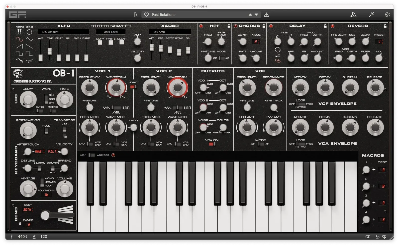 GForce Oberheim OB-1 v1.0.0 (Win/macOS)