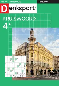 Denksport Kruiswoord 4 - 21 Augustus 2025