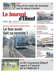 Le Journal d'Elbeuf - 5 Septembre 2024